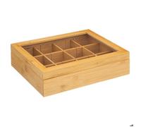 5five - boîte à thé 12 compartiments bambou