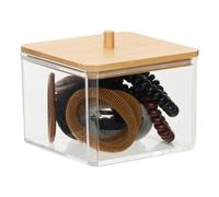 5five - boite avec 20 élastiques à cheveux assortis selena beige