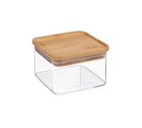 5five - boîte de conservation carrée couvercle bambou ""eske"" 0,5l