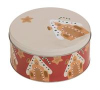 5five - boîte de conservation noël 2,4l rond en métal