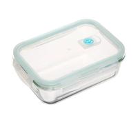 Boîte de Rangement Rectangulaire en Verre Clipeat 1,18 L
