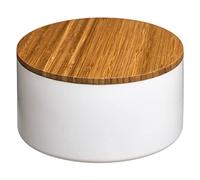 5five - boîte de rangement avec miroir naturéo blanc