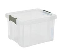 5Five - Boîte de Rangement FORTY+ en Plastique - 35l - 48,1x38,7x30,7cm - Organisateur Maison, Accessoire Pratique pour Salon ou Salle de Bain