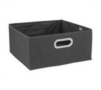 5five Boîte de rangement gris foncé - 31 x 31 x 15 cm