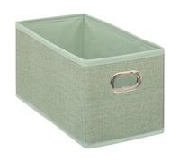5five - Boîte de Rangement Mix'n'Modul Vert Sauge - 31 x 15,5 x 15,2 cm, Panier Modulable Avec Poignée - Pour Étagère, Dressing, Bureau