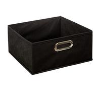 5five Panier tissu «Mix N' Modul» 31 x 15 cm Noir