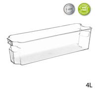 5five Boîte de rangement pour réfrigérateur 4 L Transparent L 37 x l 10,8 x H 9,9 cm