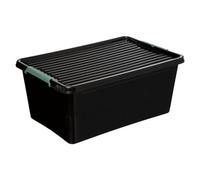 5five - boîte en plastique 60l clip n box noir