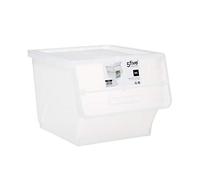 Boîte en plastique transparente à ouverture frontale 34L - 5 five simply smart