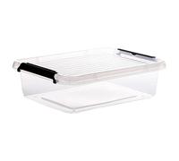 5five - boîte en plastique transparente clip n box 8,5l