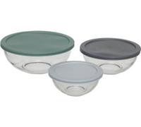 Set de 3 boîtes de conservation en verre