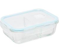 5five - Boîte Hermétique Rectangle Compartimentée Clipeat 1.1l