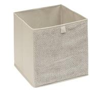5five - boîte mix'n modul carré pliable 31x31cm beige