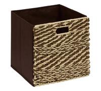 5five - boîte mix'n modul carré pliable 31x31cm marron