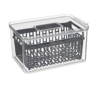 FIVE Simply Smart - Boîte de Conservation Frigo "Tidy" 24cm Gris Gris G