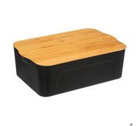 Boîte en plastique avec couvercle - L 29 X P 44 X H 14 cm - Bambou Noir https://www.fnac.com/mp44400806/Boite-en-plastique-avec-couvercle-L-29-X-P-44-X-H-14-cm-Bambou/w-4?oref=b414474d-c986-a18e-1810-a5432a26d010