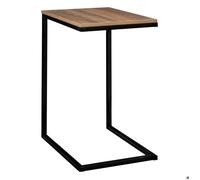 5five - bout de canapé ""aliaj"" effet bois foncé