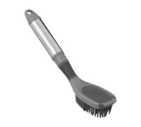 5five - Brosse Vaisselle en caoutchou Silver et Clean Gris