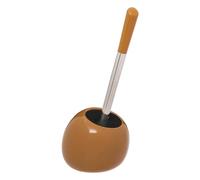 5five - brosse wc céramique colorama marron malt