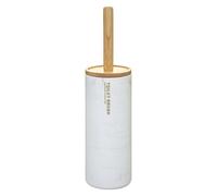 5five - brosse wc ""léa"" blanc effet marbre
