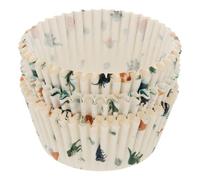 5five - caissettes papier à muffins anniversaire d7,5cm blanc