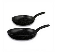 5five Caractère Lot de 2 poêles en aluminium forgé - 24 et 28 cm