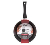 5five Casserole en aluminium forgé noir - 20 cm