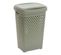 5five - coffre à linge tila 70l h.65cm vert laurier