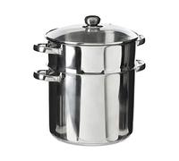 Secret de Gourmet - Couscoussier en Inox capacité 11 litres D 26 cm