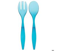 5five - couverts à salade ""square"" bleu pétrole