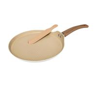 5five - crépière harmony d26cm en aluminium forgé beige