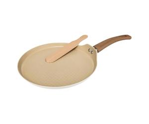5five - crépière harmony d26cm en aluminium forgé beige