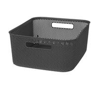 5five Crochy Panier en plastique gris anthracite - 11 L