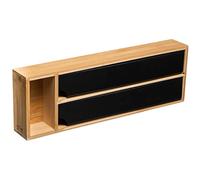 5five - dérouleur 2 compartiments black bambou