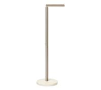 5five Simply Smart Toilettenpapierhalter Come, Klopapierhalter, Klopapierständer, Polyresin, Edelstahl, Beige, 200164A