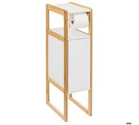 5five - dérouleur meuble avec réserve ""naturéo"" blanc