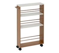 5five - desserte 4 niveaux come l15cm marron