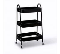 5five Desserte en métal à 3 niveaux - 44 × 32 × 78 cm