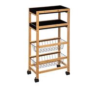 Desserte plateaux et paniers Blackbamboo 5five Noir G