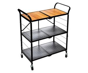 5five - desserte pliable métal bambou
