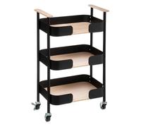 5five - dessertes 3 niveaux en bois ""blackwood""