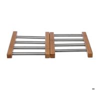 Dessous de plat extensible - Bambou et inox