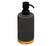 FIVE Simply Smart - Distributeur de Savon Natureo 19cm Charbon Noir G