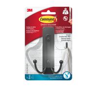 5five Double crochet noir mat pour salle de bains, modèle large