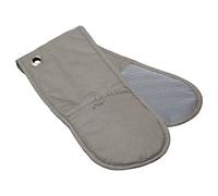 5five - double gant de cuisine silicone coton gris