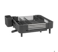 Égouttoir Extensible avec Plateau ""Etira"" 50cm Gris
