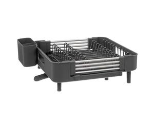 5five - égouttoir extensible 12 assiettes etira gris