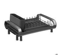 5five - égouttoir extensible 9 assiettes ""etira"" gris