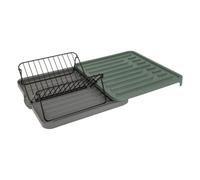 5five - égouttoir néo avec rack extensible vert