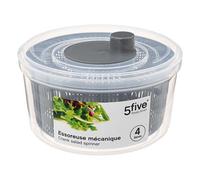 5five Essoreuse à salade mécanique - 4 L
